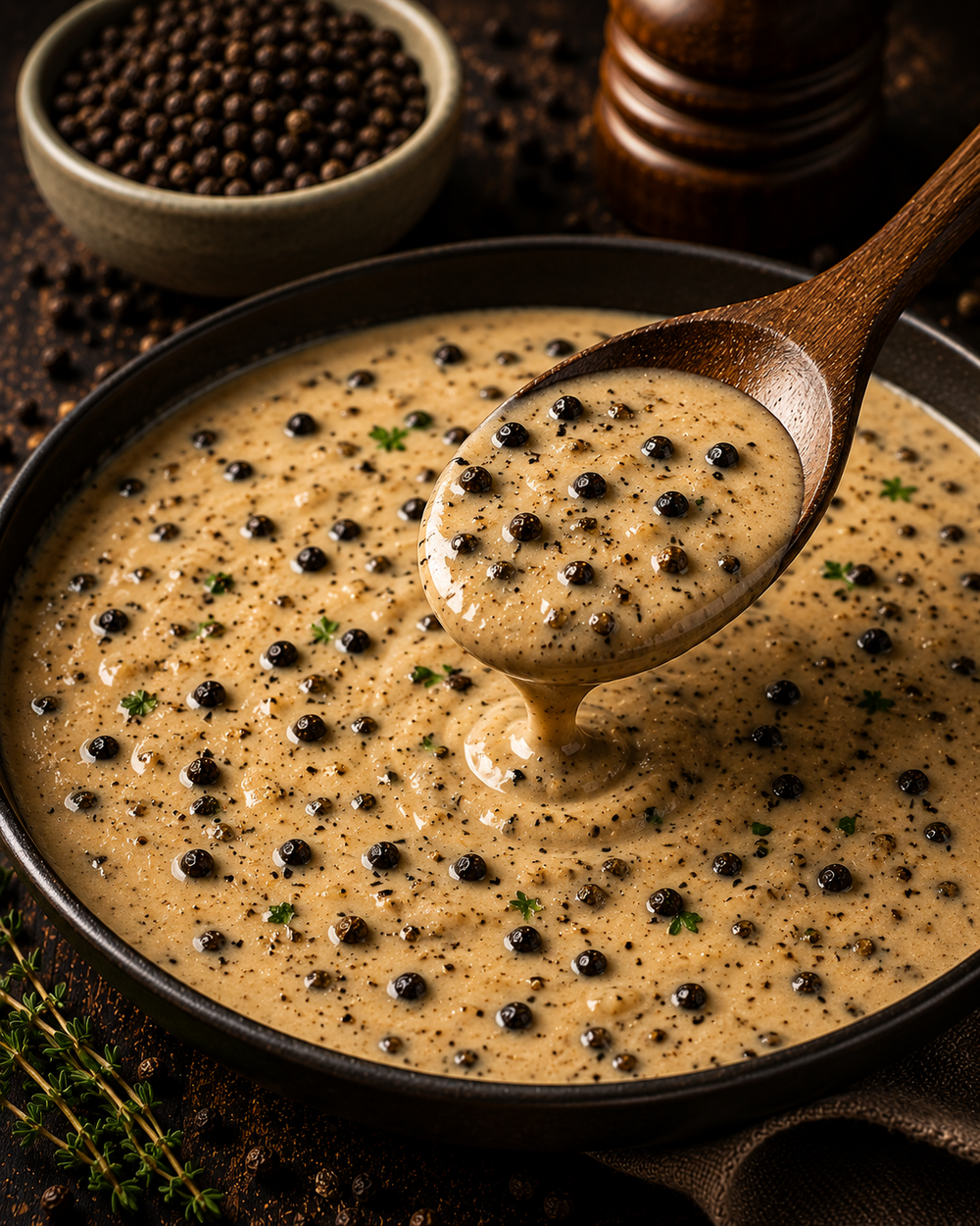 Peppercorn Sauces